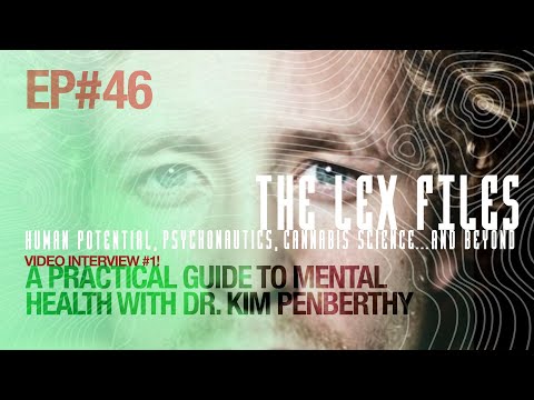 Video Interview #1! A Practical Guide to Mental Health with Dr. Kim Penberthy | Ep. 46 | The Lex Files