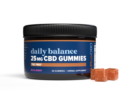 THC Free CBD Gummies 25mg